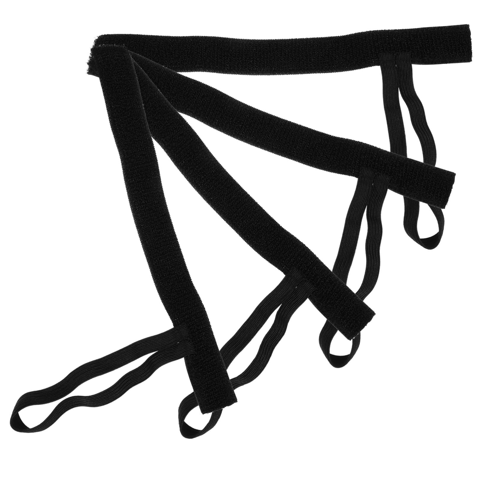 BIUDECO Football Referee Gear 4pcs Polyester Chain Clip Umpire Indicator Line Markers Accessory