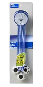 Amazon.co.jp: KVK スケルトン低水圧シャワーヘッド(ソーダ