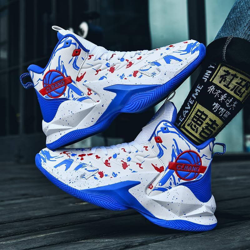 Basketball Shoes for Womens Mens Breathable Running Athletic Cushion Sports Fashion Sneakers Sport Volleyball Shoe