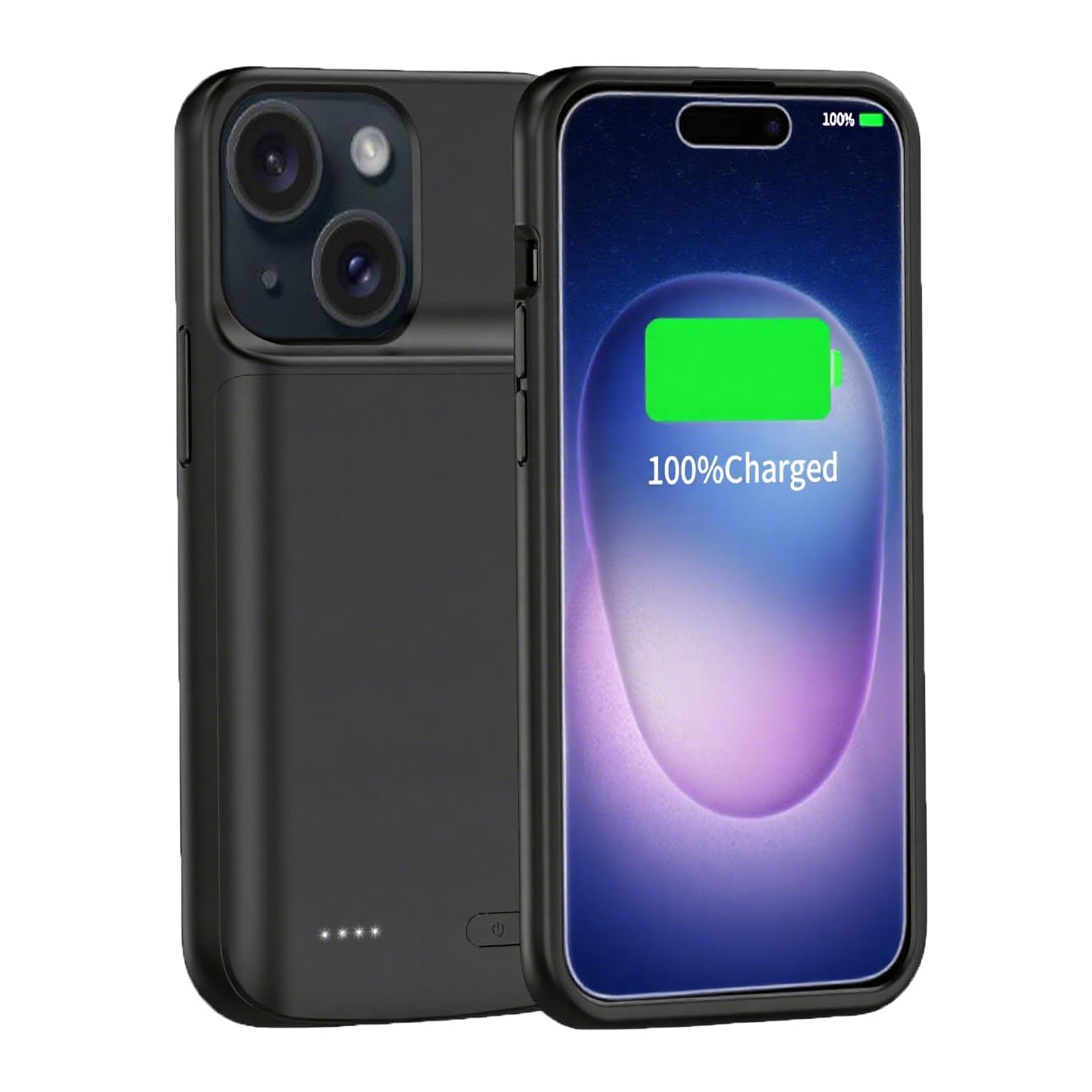 YISHDA Custodia con batteria ultra sottile da 8500 mAh per iPhone 14 Pro Max da 6,7 pollici, custodia di ricarica portatile ricaricabile - nera YISHDA Custodia con batteria ultra sottile da 8500 mAh per iPhone 14 Pro Max da 6,7 pollici, custodia di ricarica portatile ricaricabile - nera