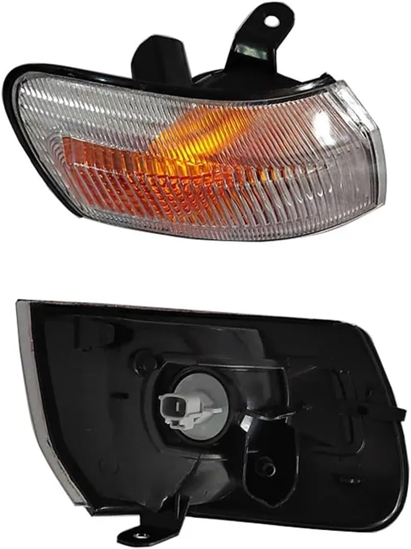 A Pair Car Front Corner Lamp Turn Signal 81510-12810 81520-12790 Compatible with Toyota Compatible with Corolla Ae110 1995 to 1997