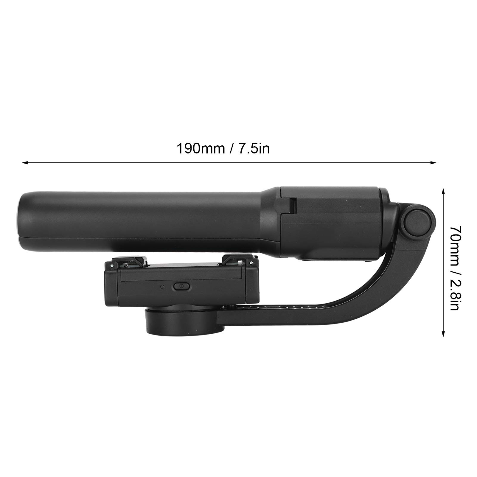 Stabilizzatore per Selfie con Telecomando, Lunghezza 59 Cm