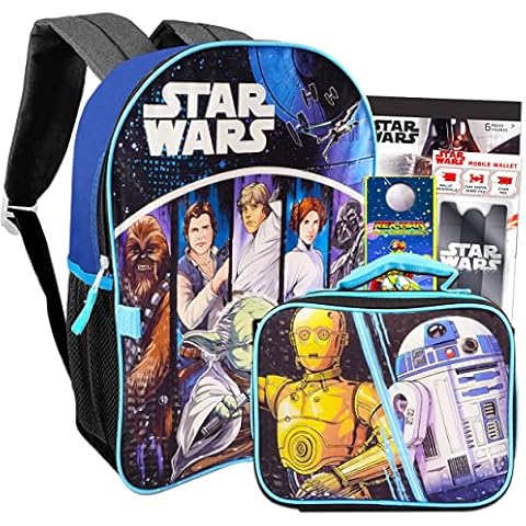 Star Wars Backpack with Lunchbox Set Cover