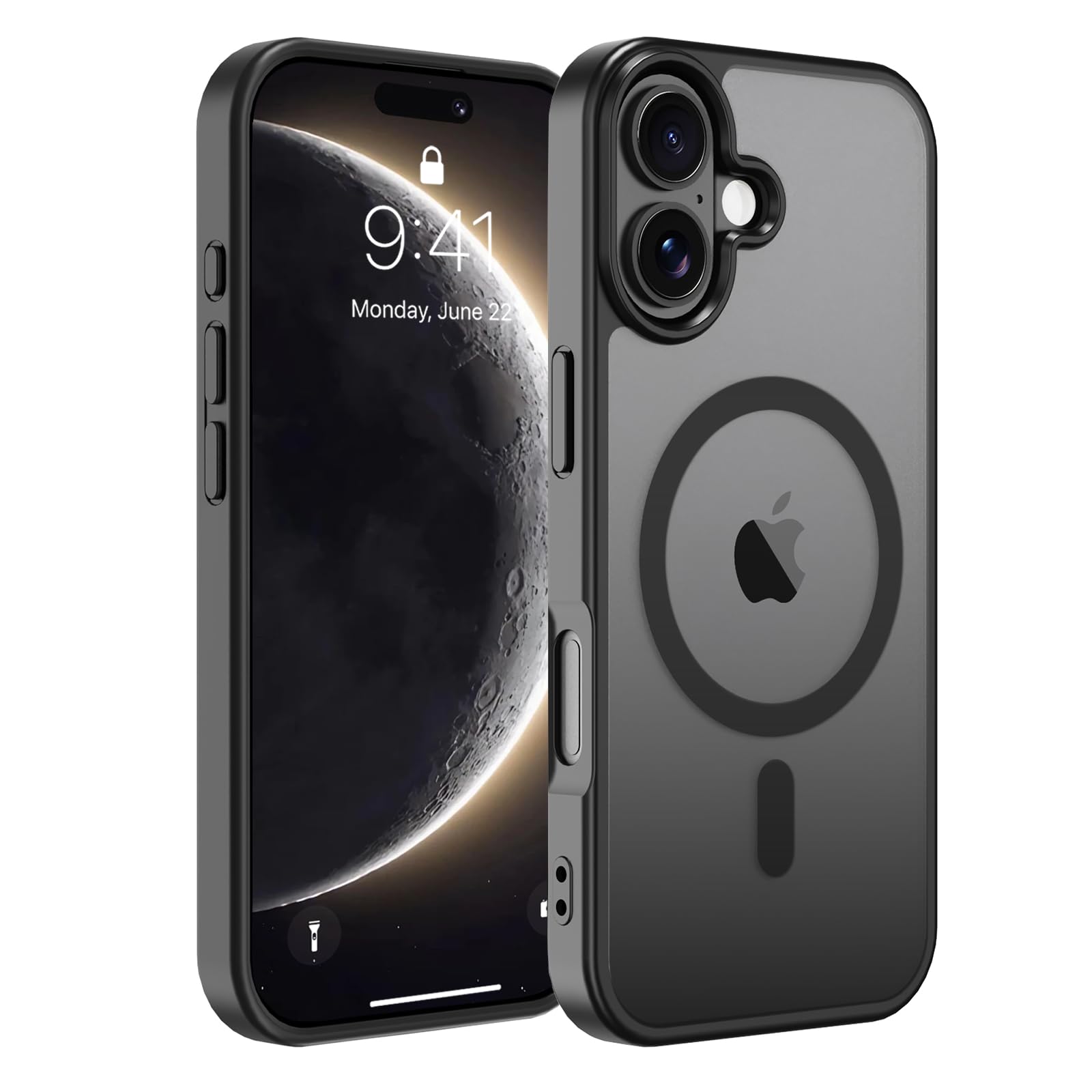 iPhone 17 用 ケース MagSafe対応 カメラ保護 耐衝撃 半透明…