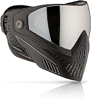 Vista 1 de Dye i5 Gafas de paintball – Lente térmica antivaho – Correa GSR Pro, orejas formadas por compresión – Protección facial profesional
