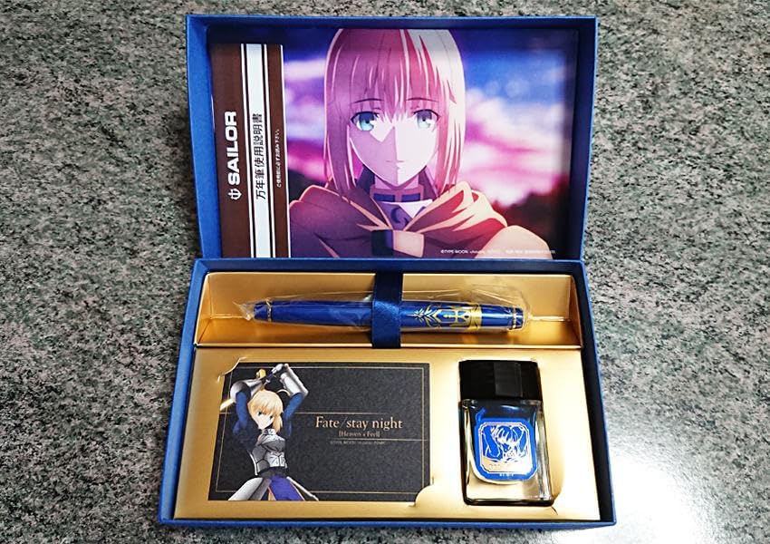 Fate/stay night　セイバー万年筆 劇場版「Fate/stay night [Heaven's Feel]」 セイバー万年筆