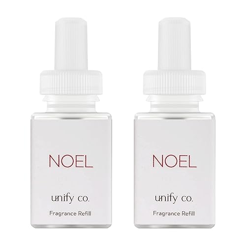 Pura & Unify Co. Home Scent Refill - Smart Home Air Diffuser - Up to 120-Hours of Luxury Fragrance per Refill - Home Essential - Clean & Safe Diffuser Fragrance - 2 Pack, Noel - Noel