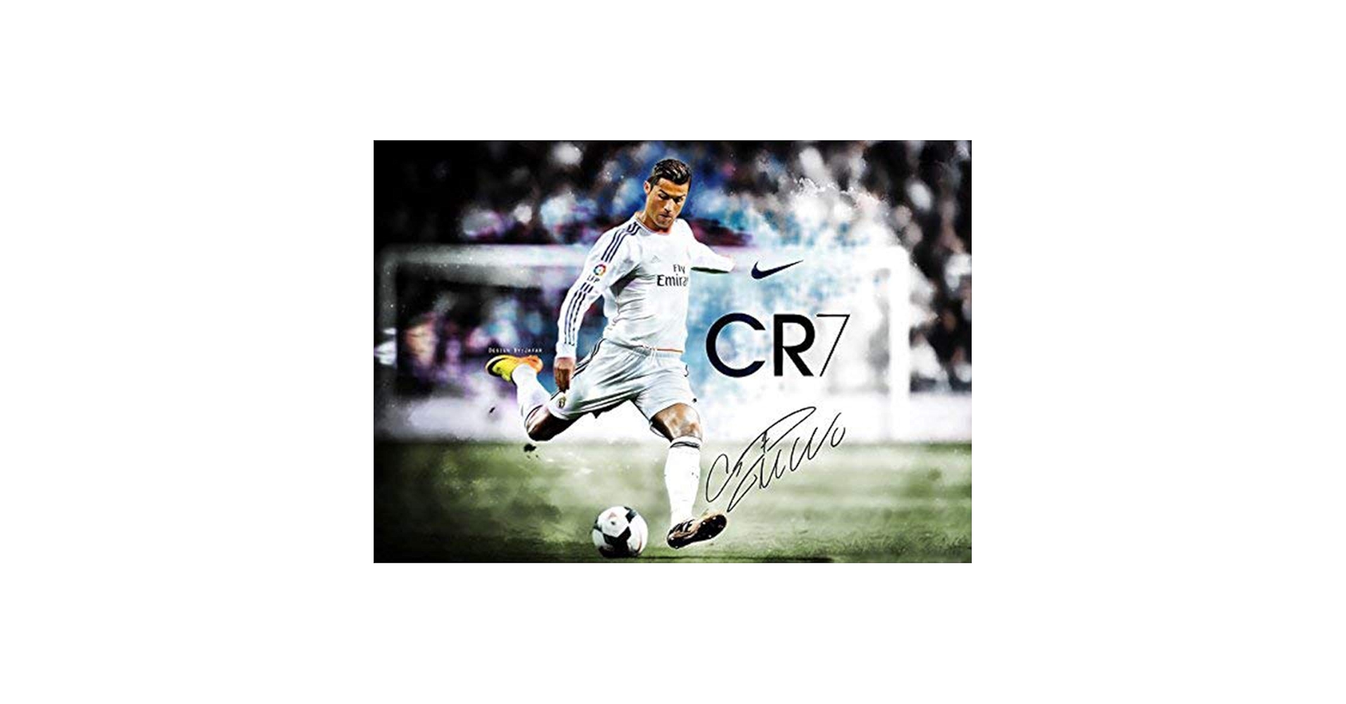 クリスティアーノ・ロナウド　レアルマドリードRONALDO CR7 Lサイズ Amazon.co.jp: クリスティアーノ ロナウド ポスターサイズ