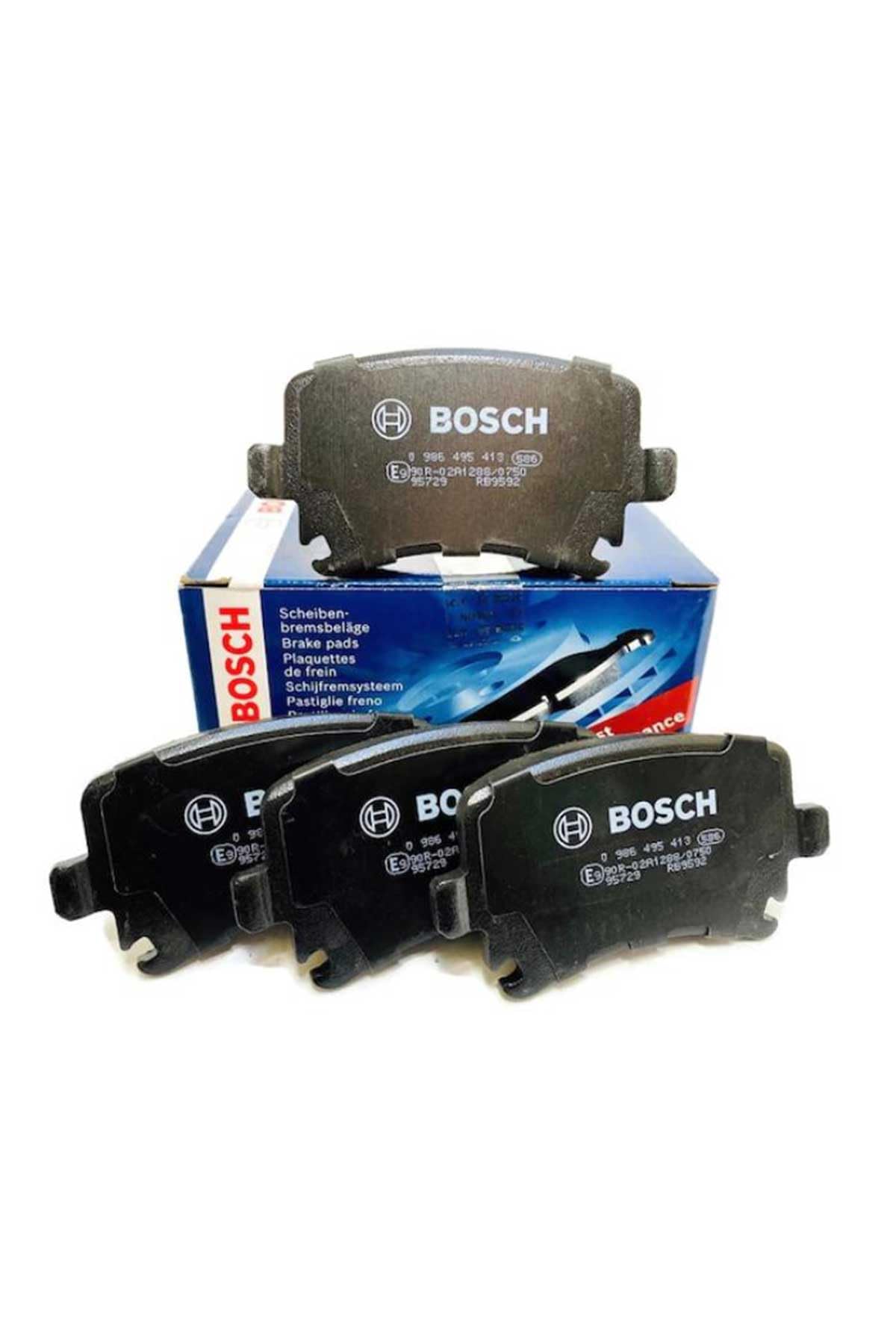 Audi A3 ile uyumlu Arka Fren Balatası 2004-2012 Bosch Takım