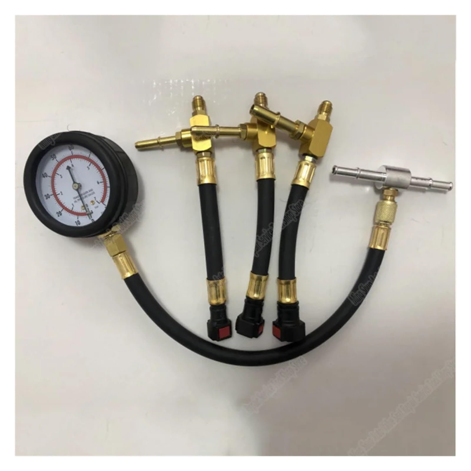 Misuratore di Pressione del Carburante for Auto Tester Iniezione Benzina for con Connessione Rapida Connettore 6.3 7.89 9.49 Abbastanza Accurato