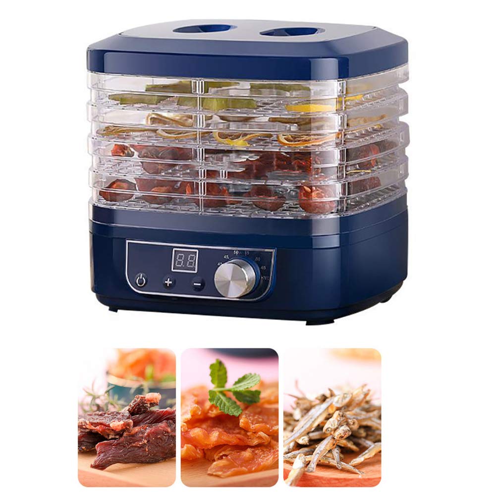 Buy Food Dryer, Mini Electric Food Dehydrator with 5Trays, Food Dryer