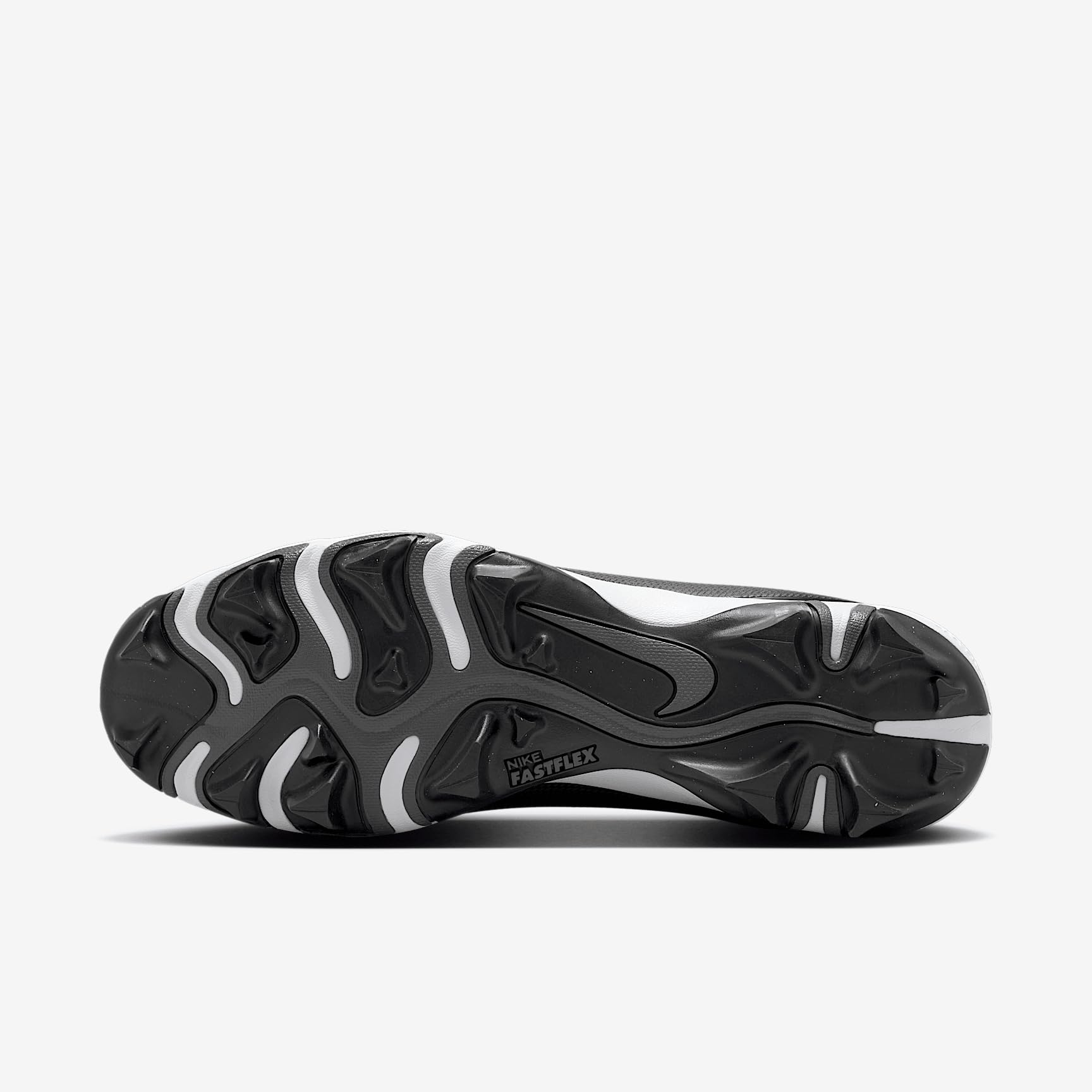 Nike Vapor Shark 3 Football Cleats (FB3304-002, Black/Dark Grey/White/Black) Size 7