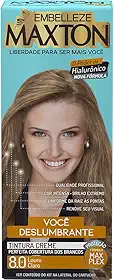 Embelleze Tinta De Cabelo 8.0 Kit Maxton Louro Claro