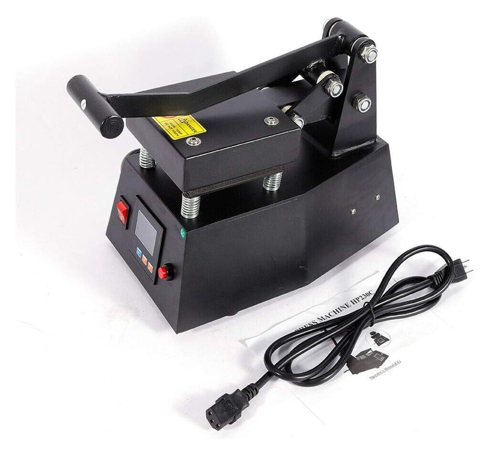 rosin press 600W Digital Printing Heat Press Machine Industrial Heat Press Machine Logo Label Hot Stamping Equipment DIY Press Single Heater for T-Shirts Hat Mug Mouse Pads Tablecloth Logo Printing 0-