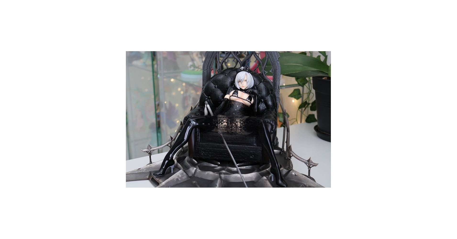 ニーア オートマタ 2B  1/6  ガレージキット ガレキ スタチュー ②⑥ Amazon | Nier ニーアオートマタ 2B DS 樹脂フィギュア ガレキ