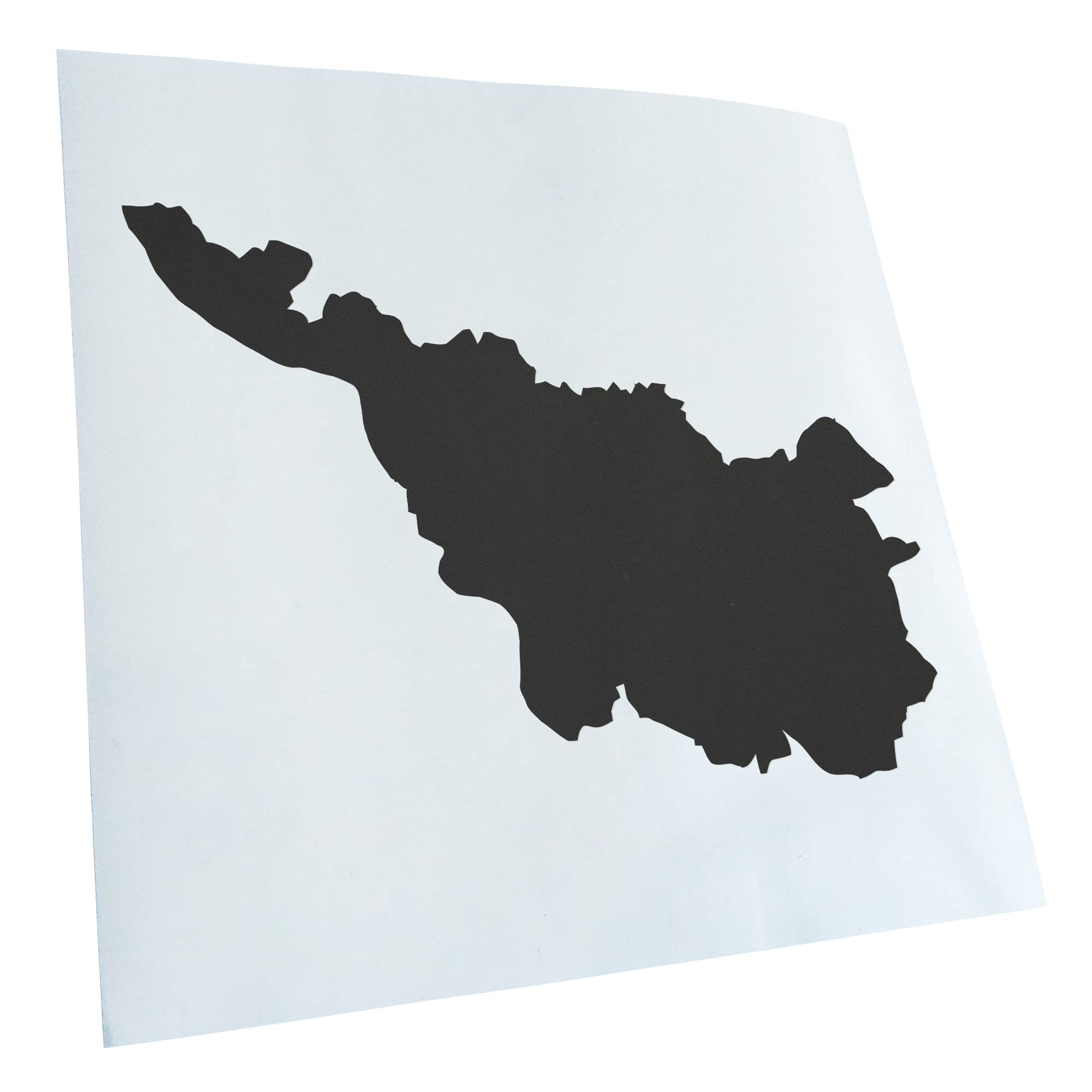 Kiwistar - Car Sticker - Dark Grey - 40 x 29 cm Bremen Germany Silhouette - Rear Window Car Sticker Weatherproof for Car Truck Moped Truck - Sticker Exterior Self-Adhesive Tuning Accessories for