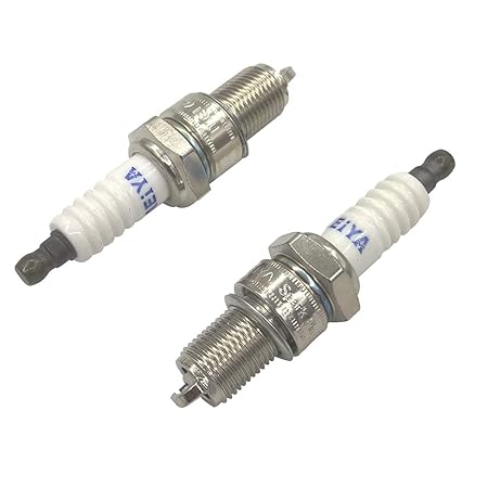 Cancanle Spark Plugs Fit Honda GX120 GX160 GX200 GX240 GX270 GX340 GX390 Engine Rep F7TC -2 Pieces