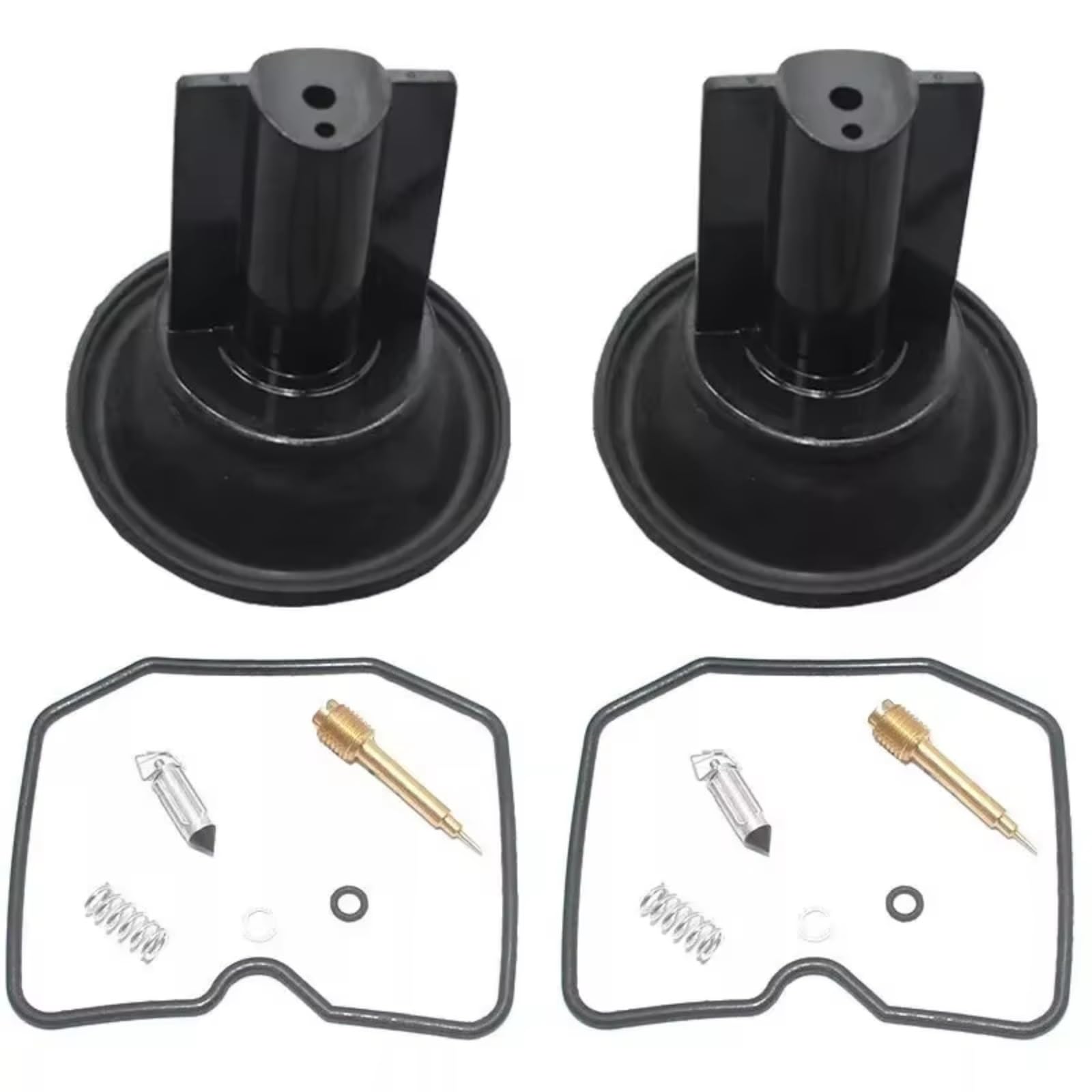 Kit di riparazione carburatore Spazzola Di Carbone Per Avviamento Del Motore Del Motociclo Per EX250 Per ZZR250 Per GPX250 Per ZZR GPZ EX 250 Diaframma A Stantuffo Galleggiante | Set 1