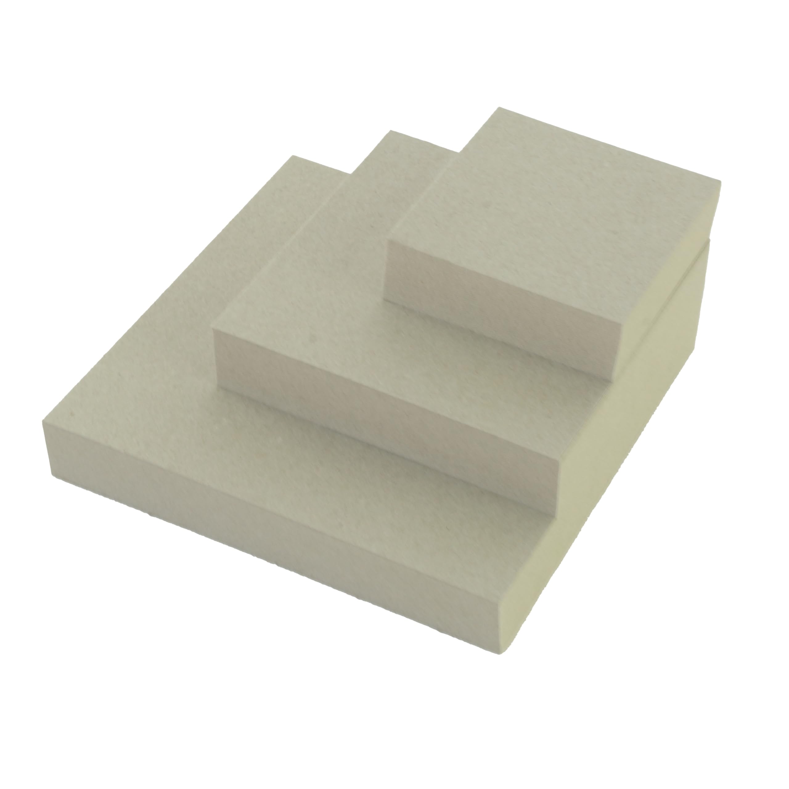 Graukarton Graupappe 50x75cm 1mm 750g/m² glatt Buchbinderpappe Bastelkarton Bastelpappe Karton Einleger Trenner Zwischenlagen Zuschnitt - 10-100 Bogen