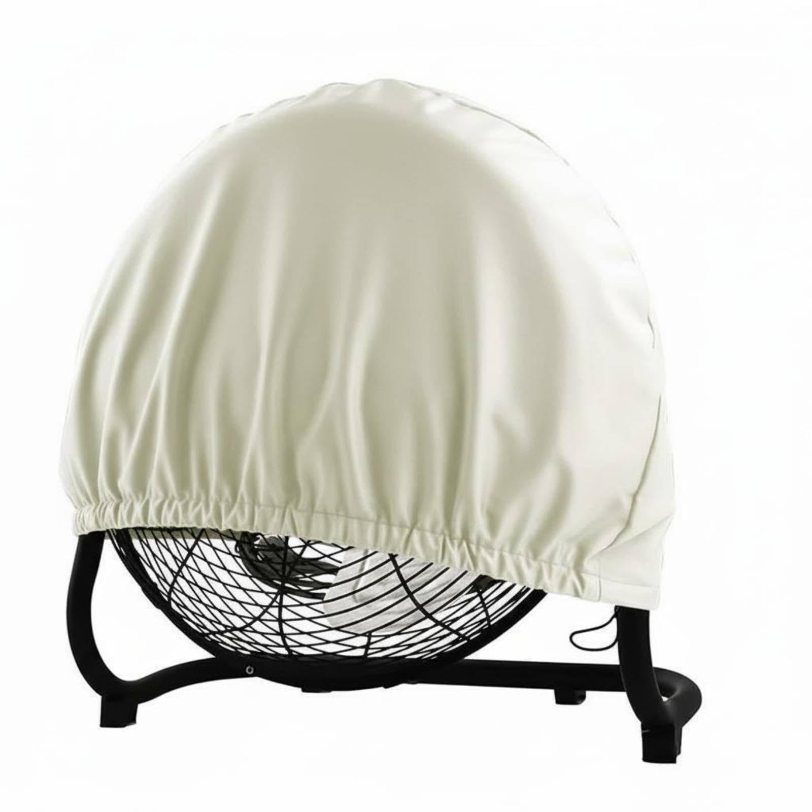 Industrial Fan Cover Waterproof Outdoor Fan Protector Dustproof Appliance Accessory for Patio, Garage Beige Home & Garden | Home Improvement | Heating Cooling & Air | Portable Fans | Home & Garden | Home Improvement | Heating Cooling & Air | Portable Fans-image-9