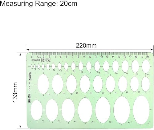 Miniatura 2 de Plantilla de dibujo geométrico, plantillas de medición, reglas, dibujo digital para dibujos de encofrado de edificios de oficina y escuela