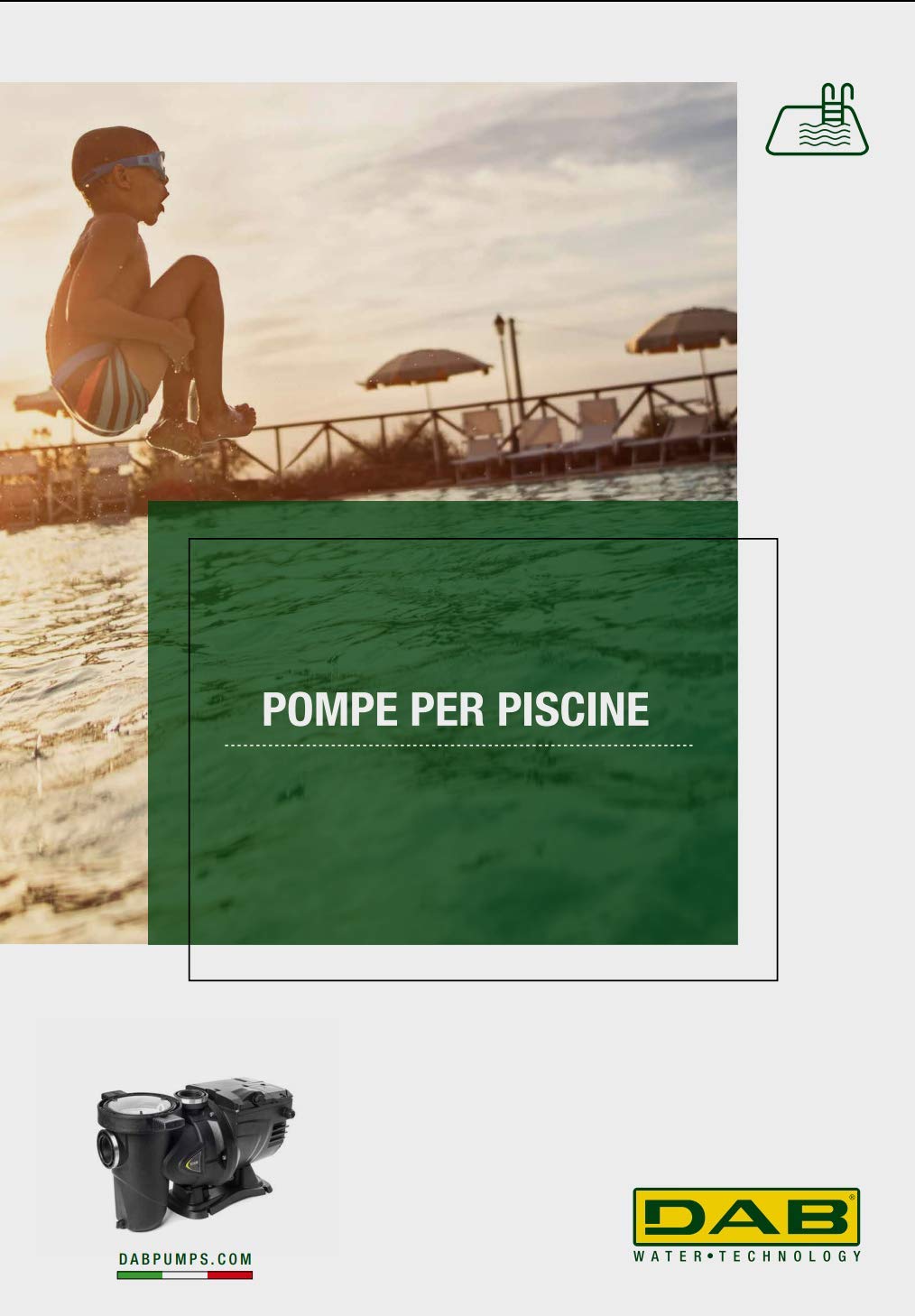 DAB EUROPRO 300 T - IE3 Trifase 230/400 V - 3 HP - Elettropompa per piscine Trifase autoadescante silenziosa uso domestico residenziale allevamenti ittici agricoltura industria