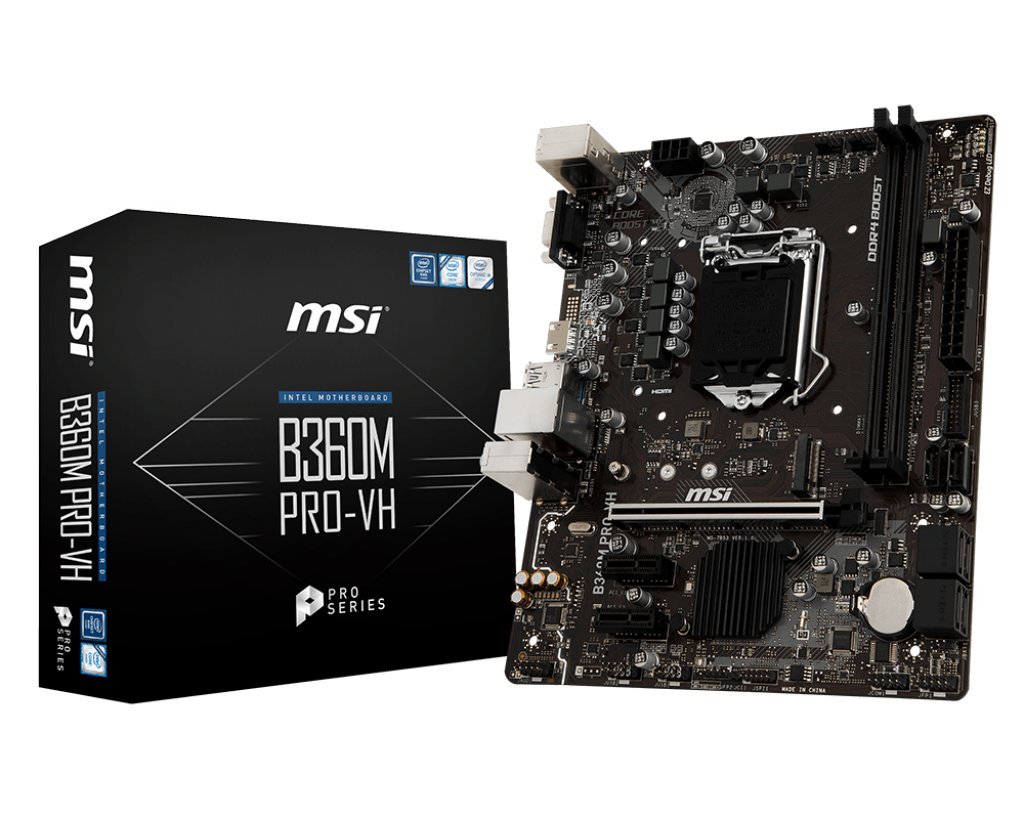 Amazon | MSI B360-F PRO マザーボード mATX B360M PRO-VH | MSI