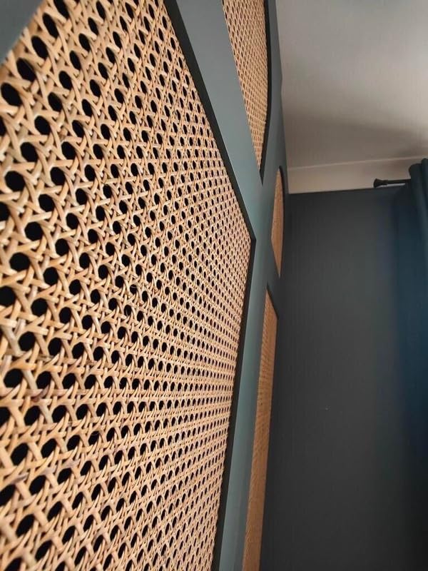 Wiener Geflecht, Natürliches Breite Rattan Gurtband, Wiener geflechtMware, Rattan,50x100cm Stuhl Wiener Stuhlgeflecht Rattanstuhl Reparatur, Geflecht Für Wabengeflecht Möbel Dekoration