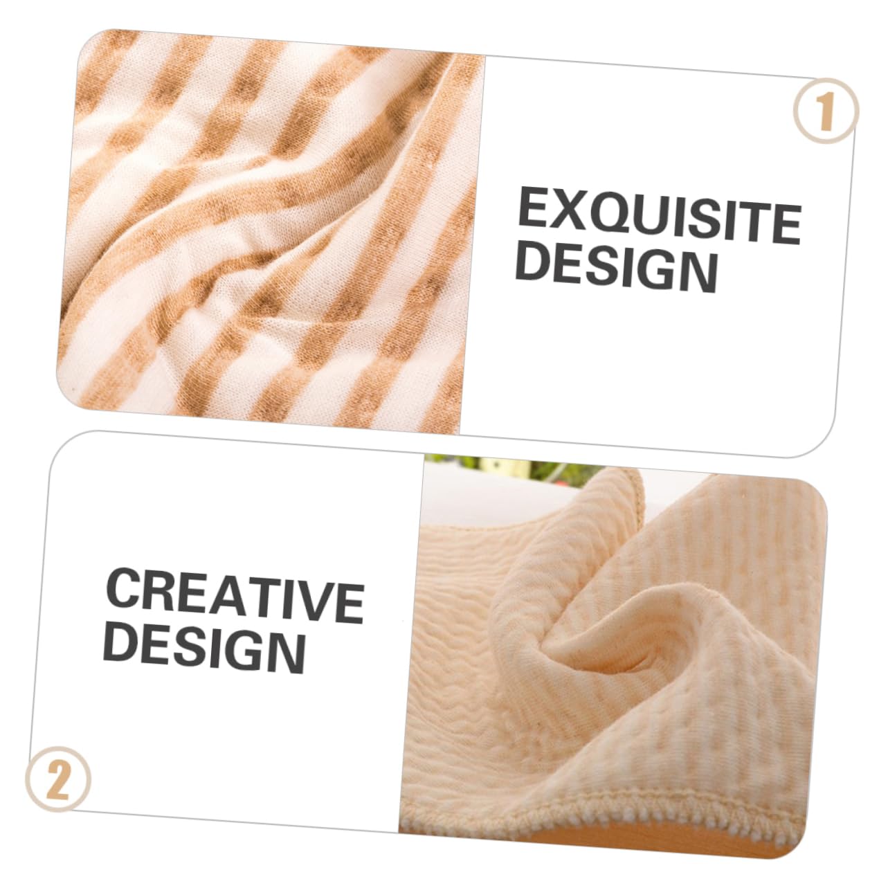 VICASKY Lot de 4 Doublures de Couches Lavables Bébé, Inserts Absorbants Anti-fuites, Tissu Doux 100% Coton, Usage Nuit et Jour, Protection Peau Sensible, Réutilisables pour -né