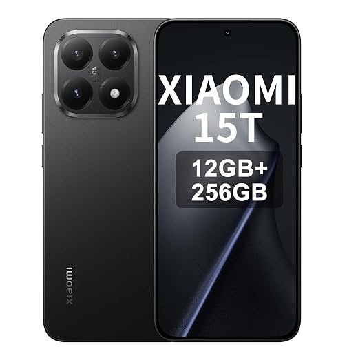 XIAOMI 15T, Black, 256GB