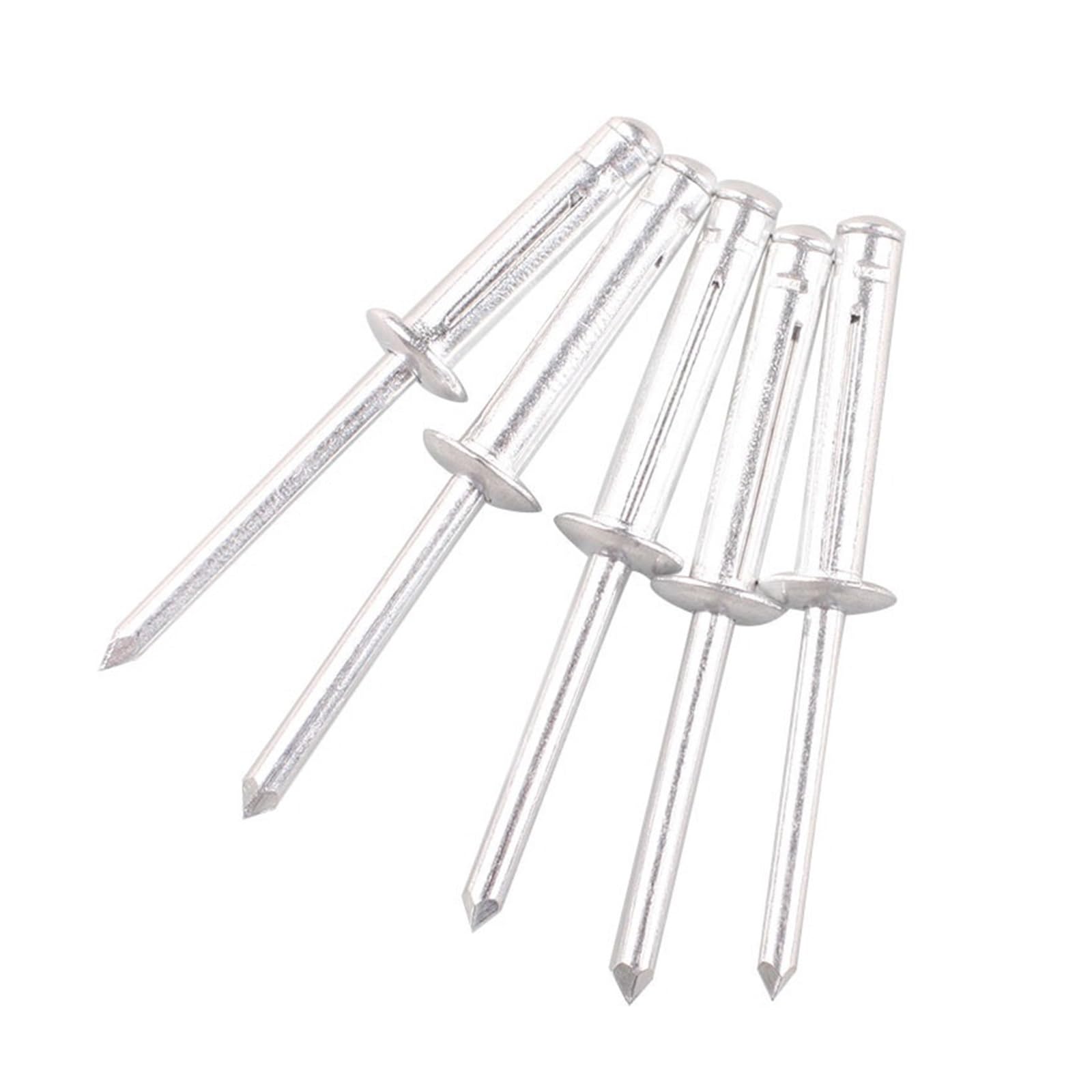 Remaches de brida grande, Remache ciego plegable de aleación de aluminio, tipo plegado, 4,0 mm, 4,8 mm, 50 unidades(4.8x14mm)