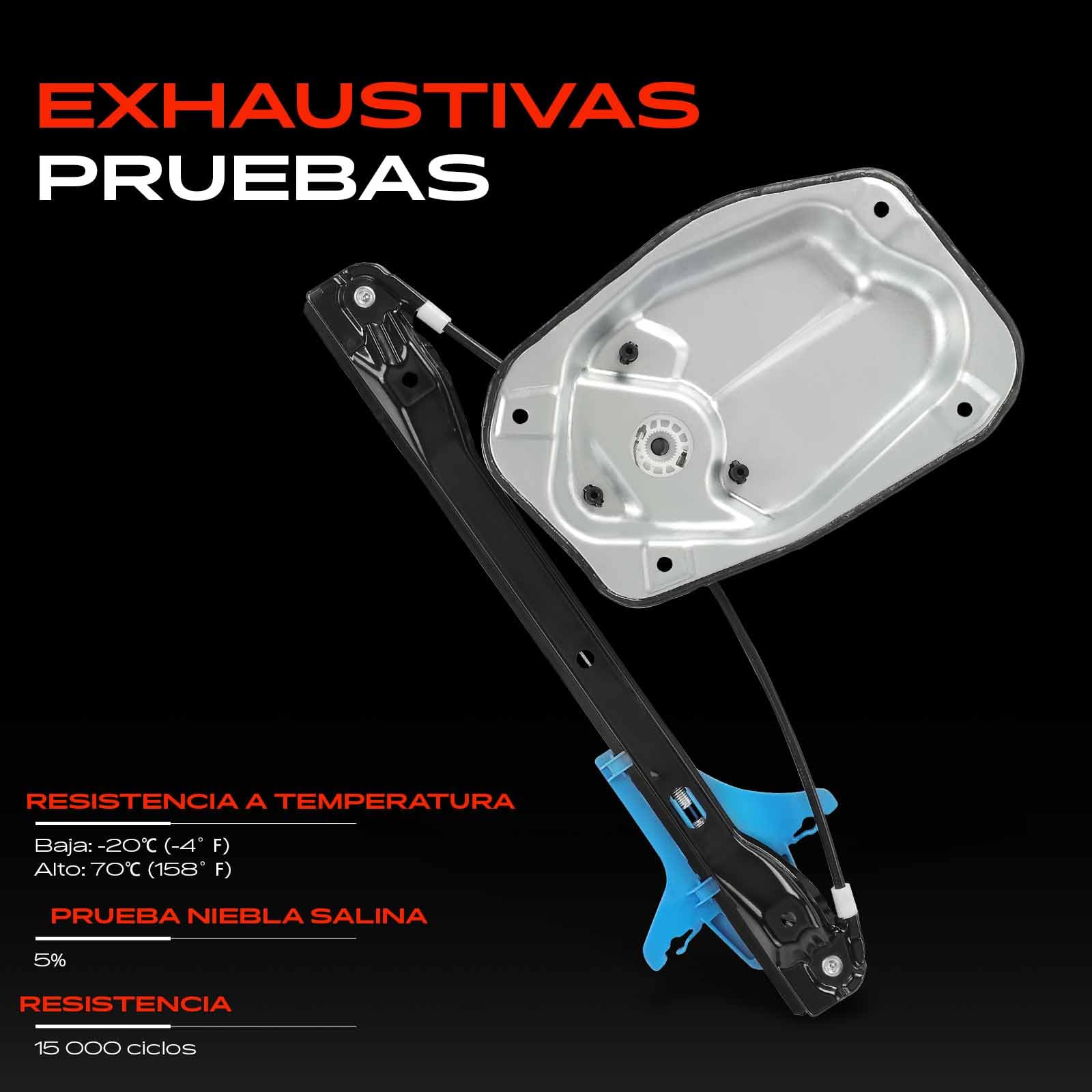Frankberg Elevalunas Eléctrico Trasero derecho Compatible con Golf V 1K1 Compacto 2003-2008 J.e.t.t.a III 1K2 Berlina 2005-2010 Replace# 1K5839462