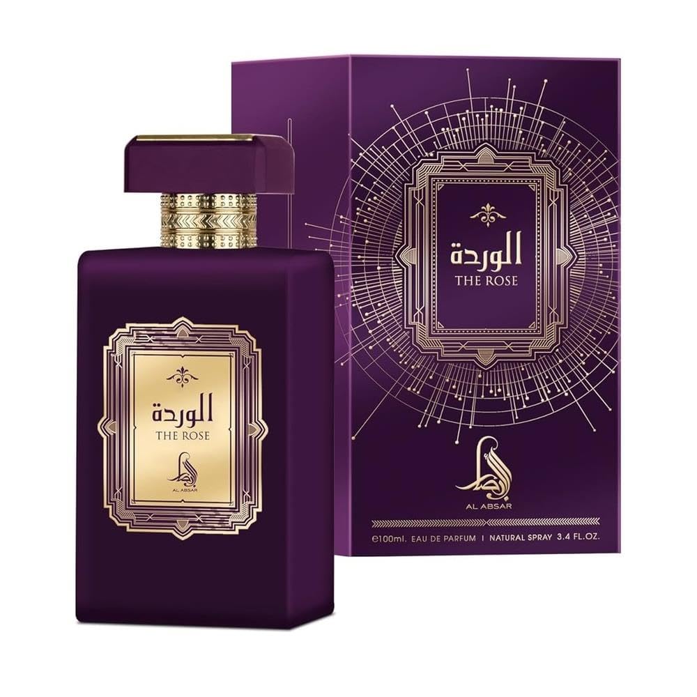 Al Absar The Rose 100ML - EDP - Luxurious Long-Lasting Fruity and Floral Perfume for Women - Premium Musky Scent