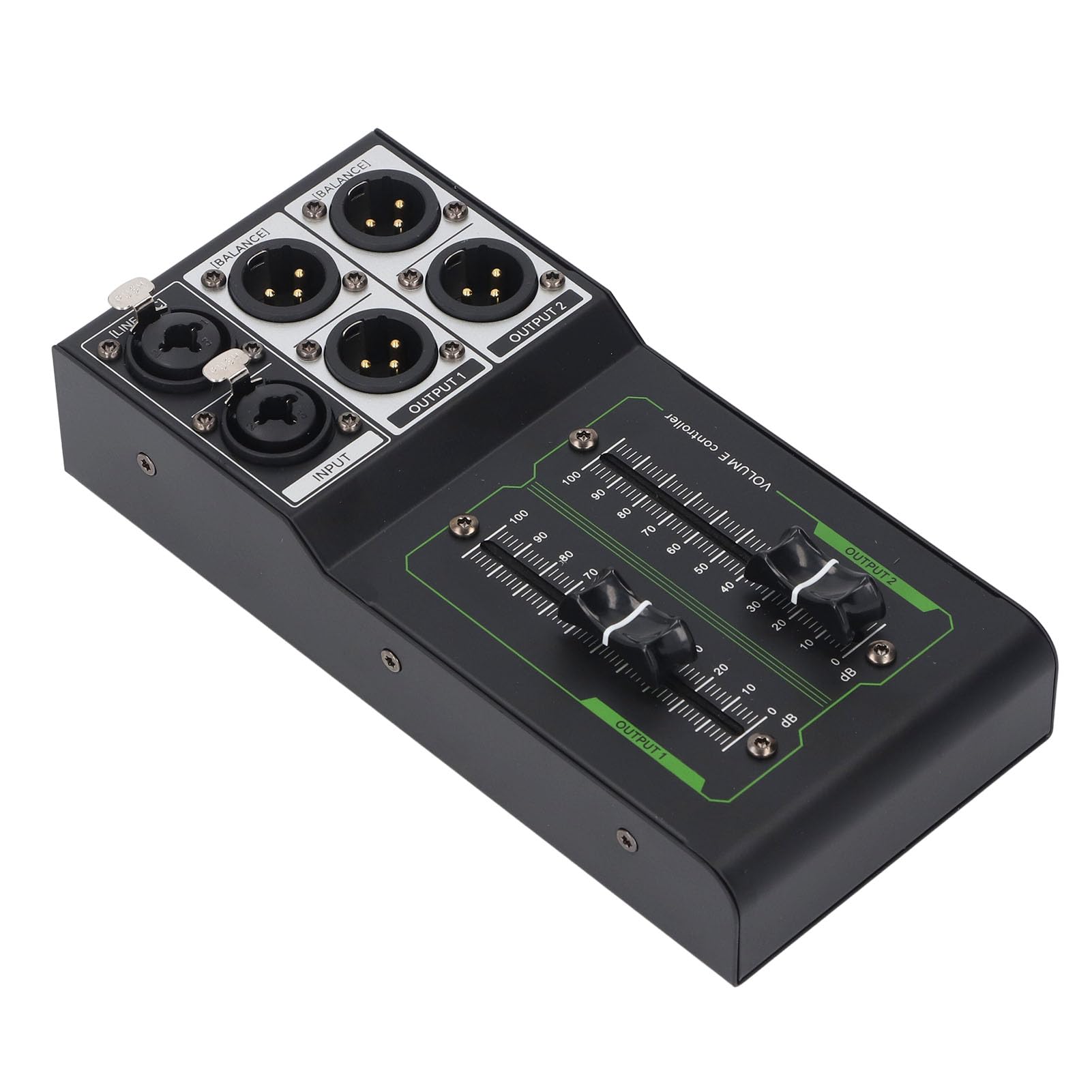 Pasywny Regulator Głośności, Metalowy Tłumik Stereo z 1 Wejściem