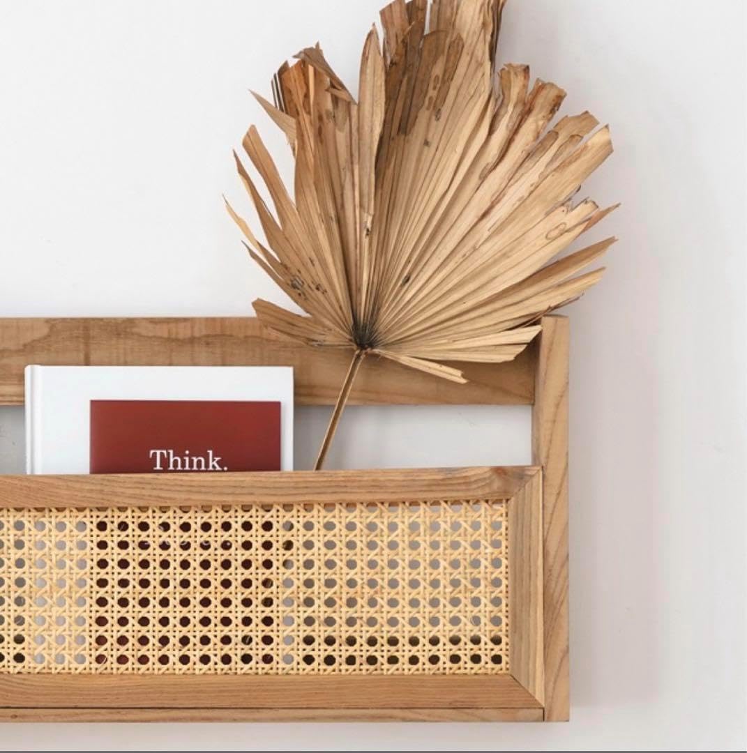 ラタン ウォールマガジンラック 【ART OF BLACK】 ラタン ウォールマガジンラック 【ART OF BLACK】