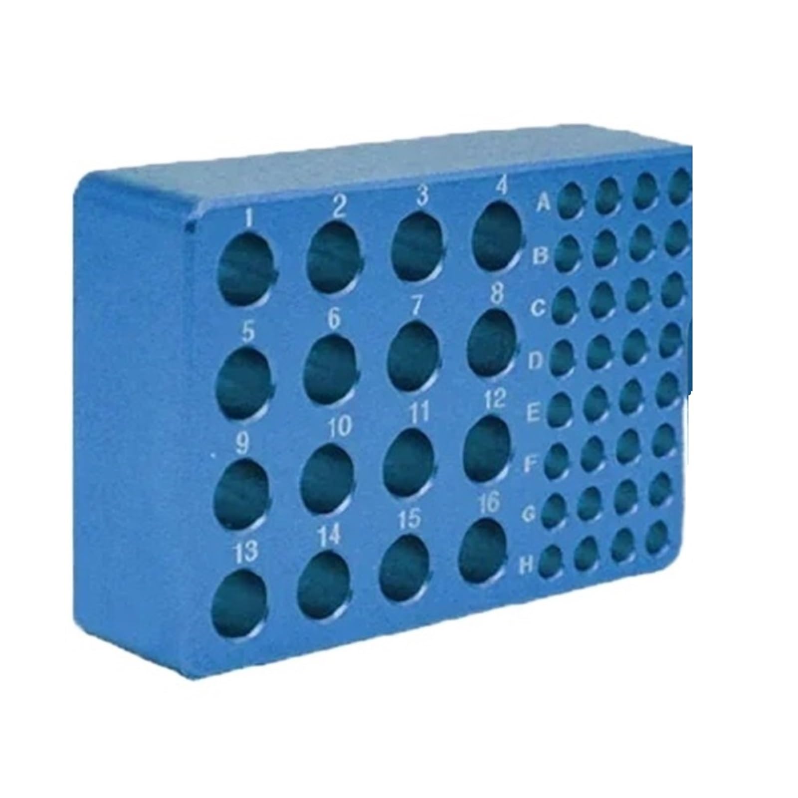 Tubo de centrífuga PCR de laboratorio de caja de hielo metálica de baja temperatura (0,2/1,5 ml/15 ml/50 ml)(BC037)