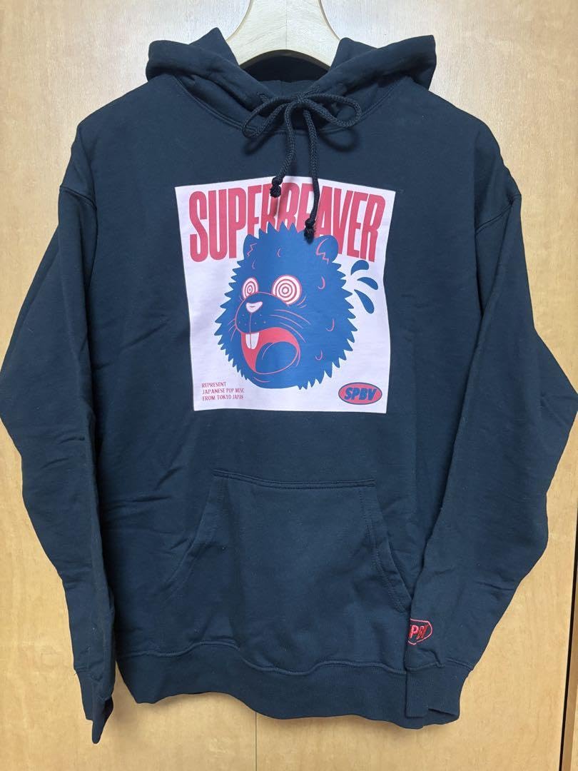 super beaver スーパービーバー スウェット SUPER BEAVER カレッジロゴ