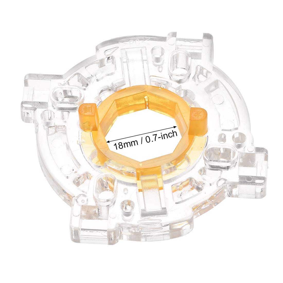 sourcing map GT-Y ottagonale Restrictor Plate Gate Arcade Game Machine DIY Parti di ricambio per JLF Joysticks 2Pcs