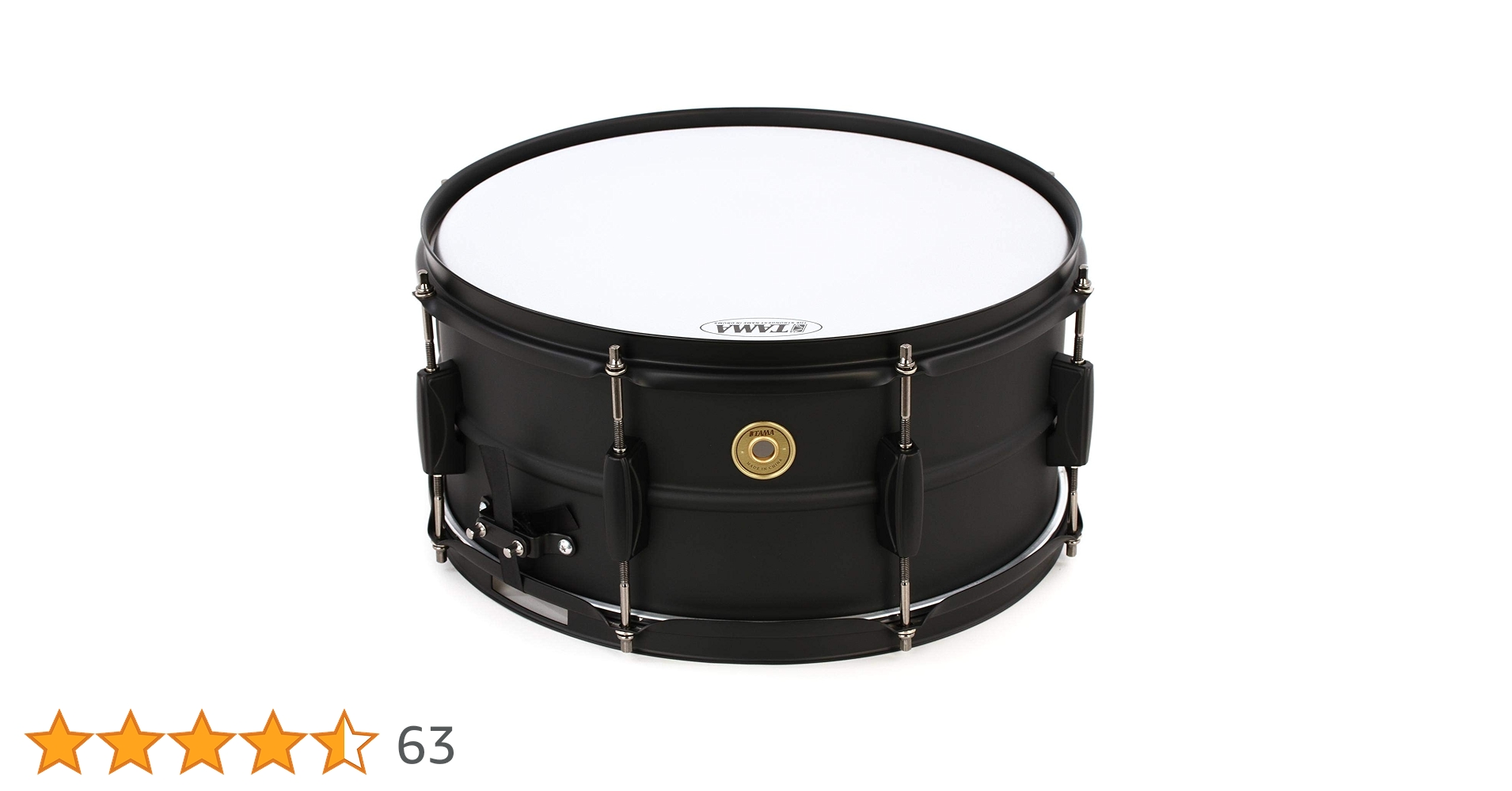 BLACK COWBELL TAMA 黒 Amazon | TAMA / BST1465BK[METALWORKS SNARE DRUM / 1.0mm