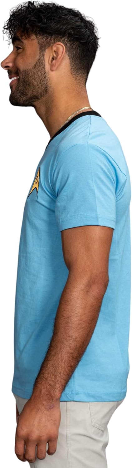 Star Trek Halloween Costume T-Shirt Spock Captain Kirk Engineering Cosplay