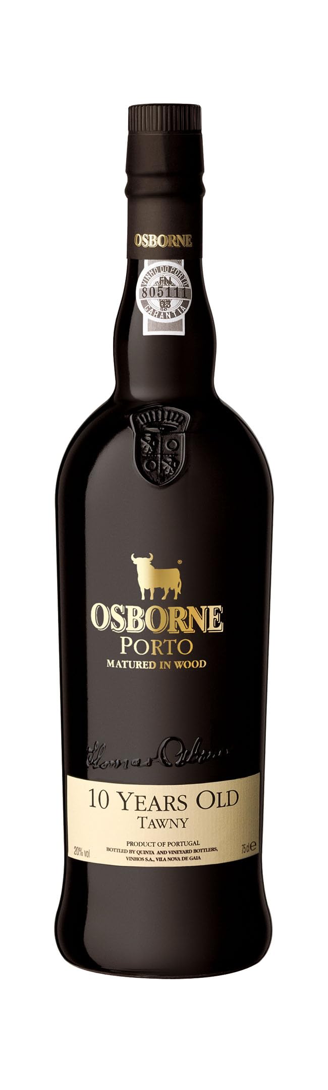 Vino de Oporto Osborne Tawny 10 Años D.O. Porto - 1 Botella de 75 cl