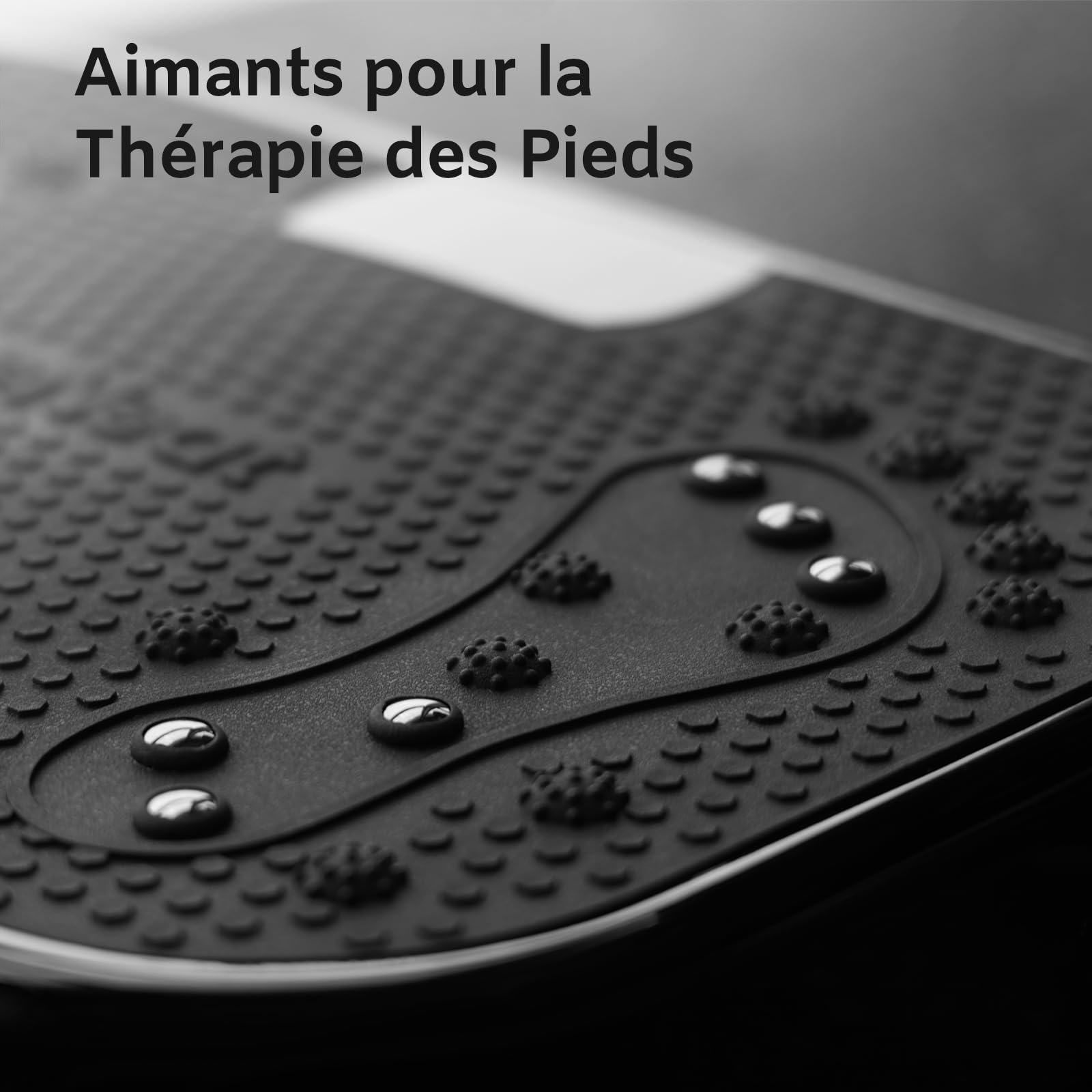 TheNeat Plateforme Vibrante, Plaque Vibrante d'exercice pour Les Fesses, et la Tonification , 5 programmes d'entraînement, Plateforme Vibrante de Fitness à Domicile avec Télécommande