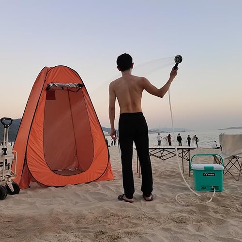 Miniatura 2 de Ducha portátil, kit de enjuague profesional, ducha portátil, ducha eléctrica portátil, ducha portátil al aire libre, ducha de camping portátil,