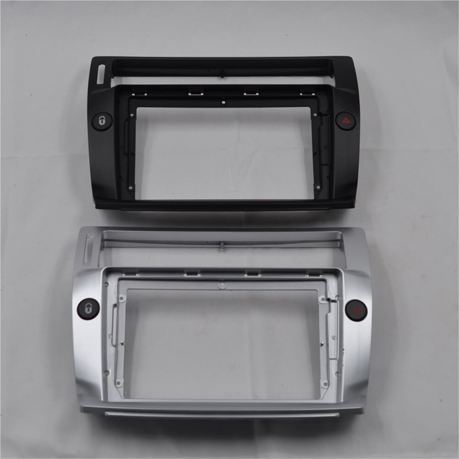 Samochodowe ramki montażowe Pasuje do Citroena C4 Quatre 9 cali 2 Din Radio samochodowe Stereo Audio Płyta czołowa Rama Panel odtwarzacza Zestaw montażowy na desce rozdzielczej