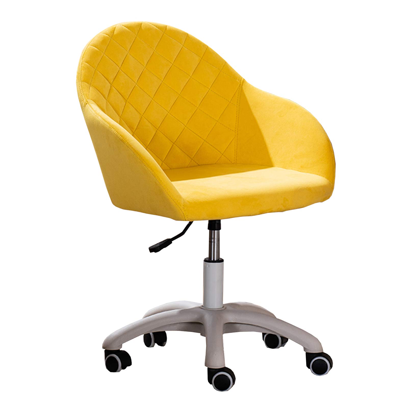 Chaise de bureau pivotante en velours fauteuil ordinateur coiffeuse salon