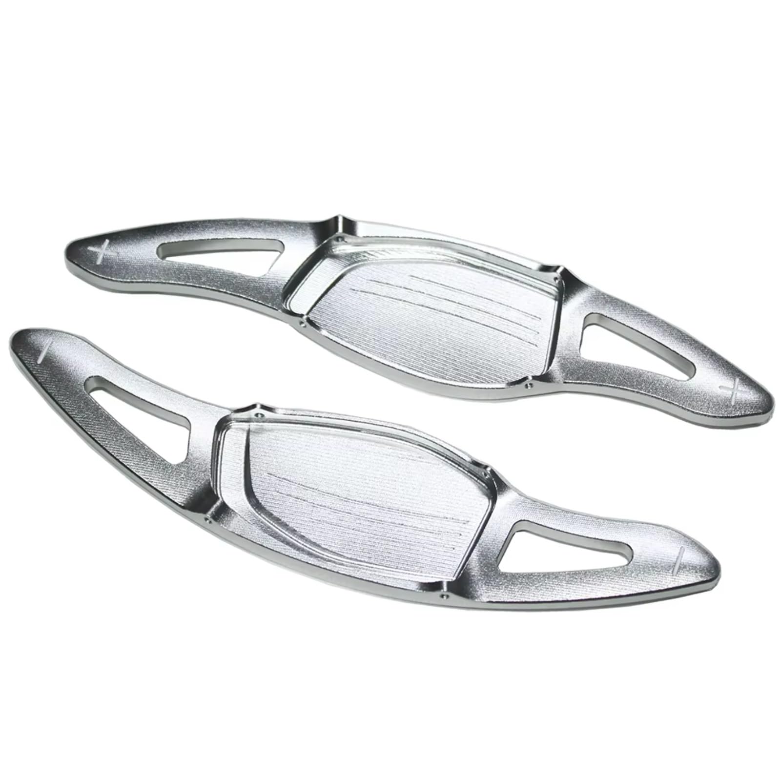 Ztguioq Silver Paddle Shifter Extensions Compatible With R8 2016 2017 2018 For Rs3 Rs5 2017 2018 For Rs4 2018 For Tt Rs 2016 2017 2018 Car Steering Wheel Shift Paddle Extension(Silver)