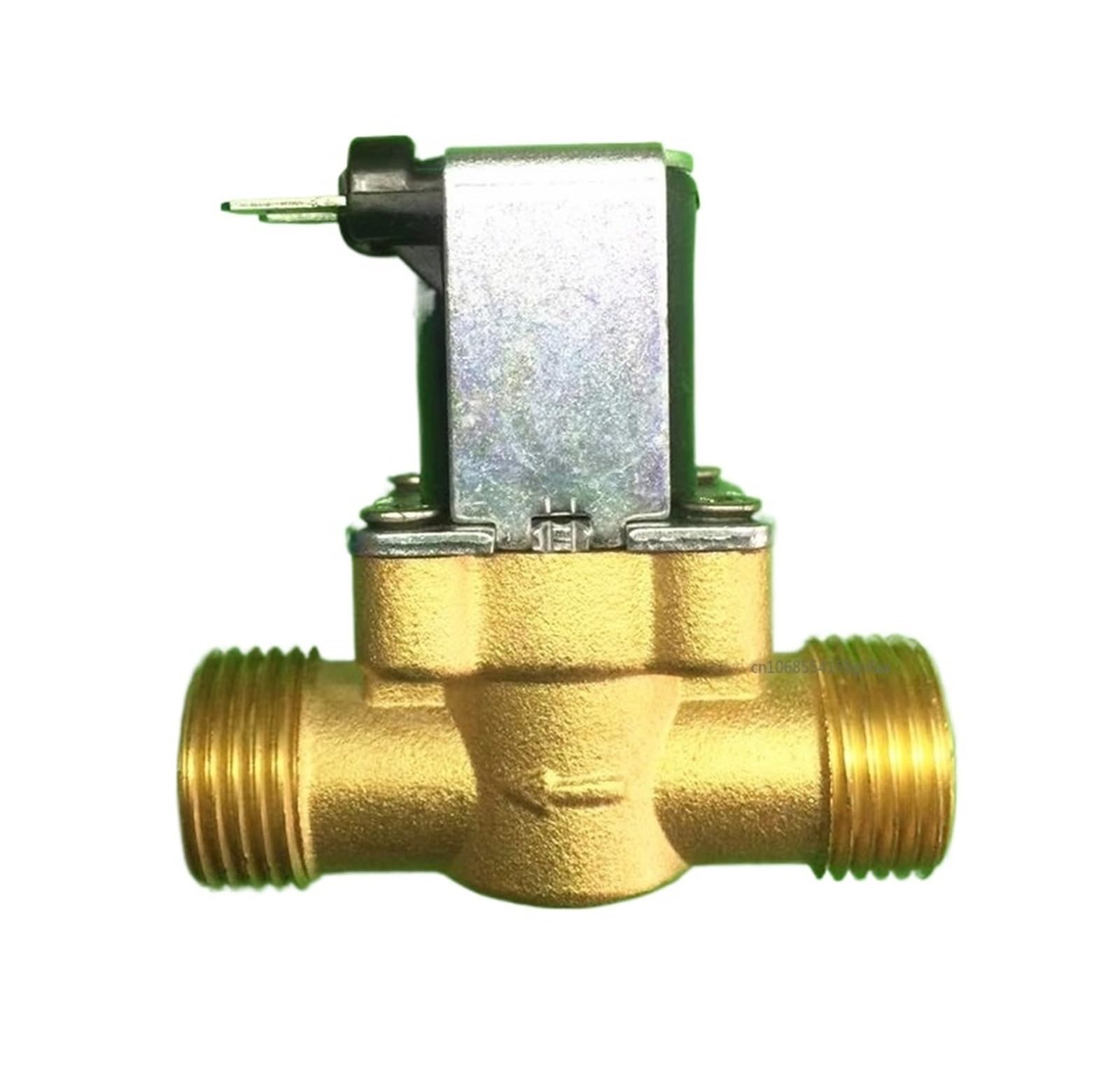 G 1/2'' Normalnie zamknięty elektryczny zawór elektromagnetyczny mosiężny przełącznik magnetyczny DC 5V 12V 24V 36V 48V AC 110 220 Zawór do podgrzewania wody słonecznej(24V,Normally open)