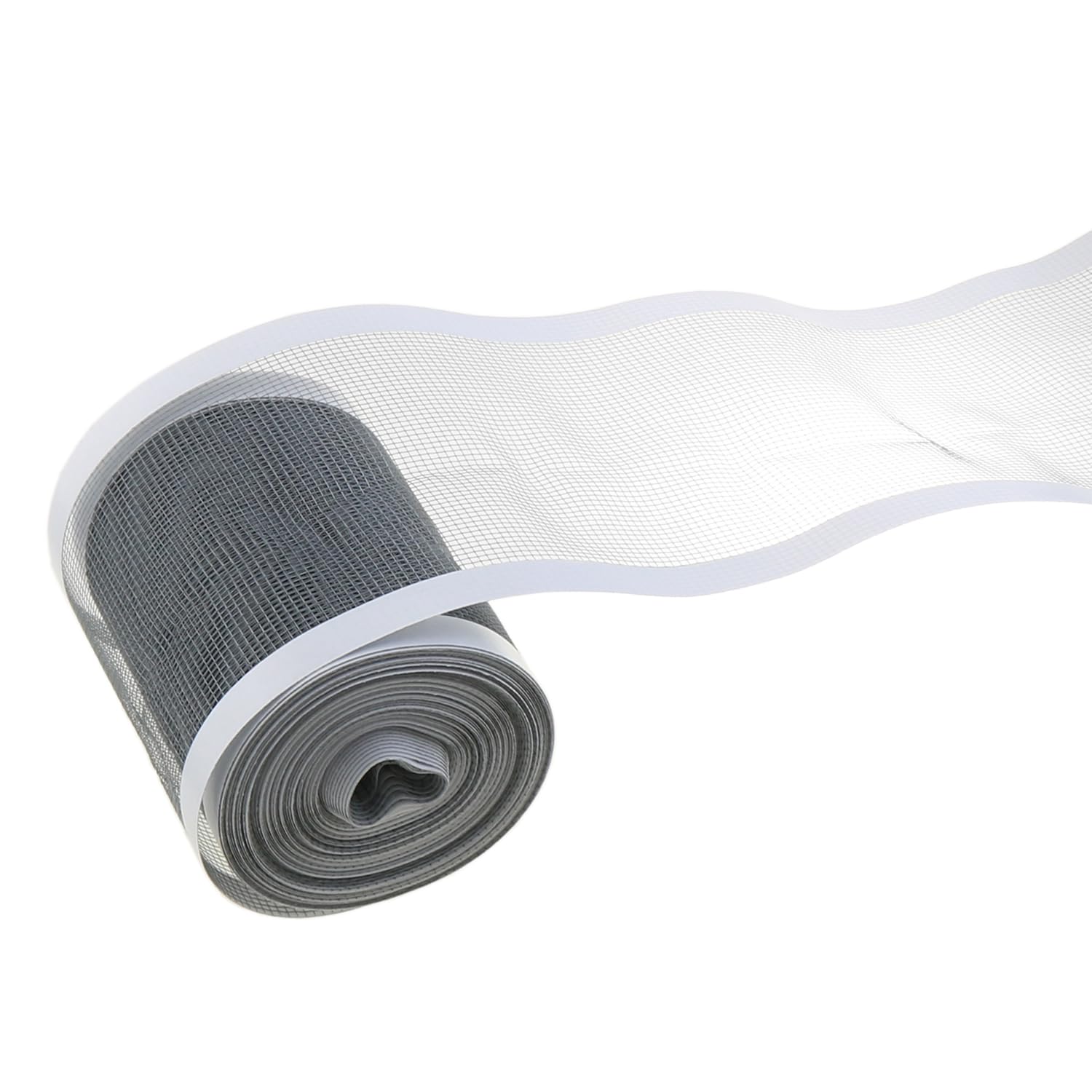 DGZZI Filtro de drenaje largo desechable de 10 cm x 10 m con cuchillo amarillo pequeño, cubierta de fontanería, accesorios de baño para cocinas, lavaderos, bañeras, fregaderos