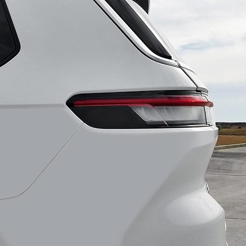 Miniatura 9 de SlickMod Tinte de humo de vinilo precortado para luz trasera Jeep Grand Cherokee 2022-2023 (20% humo oscuro, 3. señal de giro y marcha atrás)