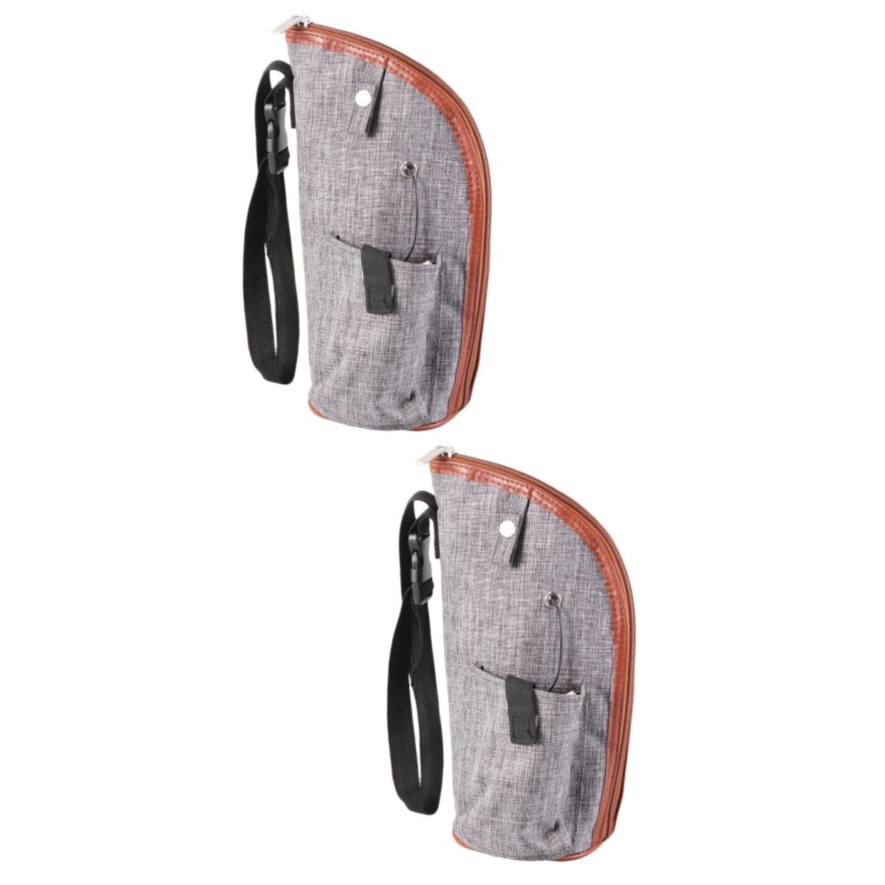 ibasenice 2juegos Calentador De Biberones Portátil Usb Para Viaje Calienta Leche y Comida Cubierta Térmica Con Protección De Sobrecalentamiento